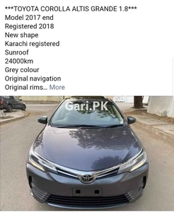 Toyota Corolla Axio 2017 for Sale in Karachi