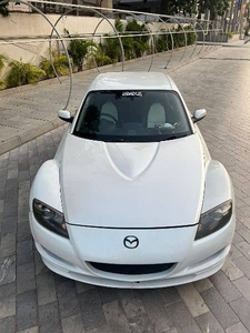 Mazda Rx8 type S pearl white 2JZ swapped!