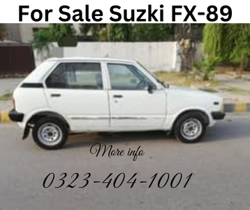 Suzuki FX 1989 for Sale in Lahore