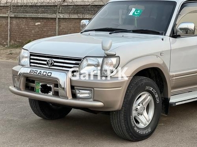 Toyota Prado TZ 3.4 1999 for Sale in Lahore