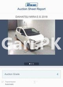 Daihatsu Mira X SA 2018 for Sale in Islamabad
