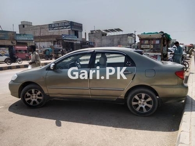 Toyota Corolla GL 2002 for Sale in Hyderabad