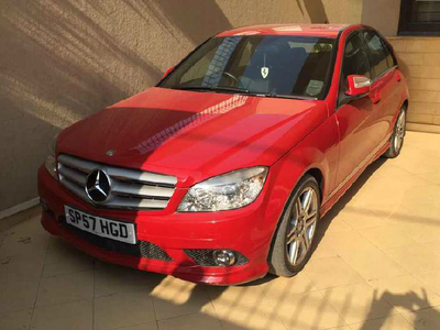 Mercedes Benz C Class - 1.8L (1800 cc) Red