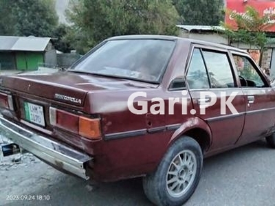 Toyota Corolla 1982 for Sale in Lahore