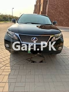Lexus RX Series 2011 for Sale in Faisalabad