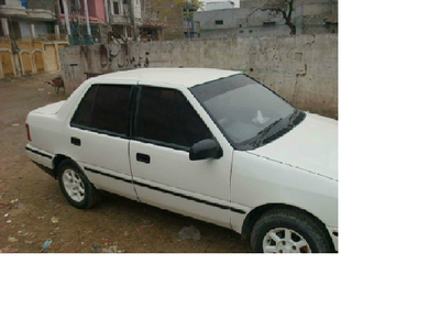 Hyundai Excel - 1.3L (1300 cc) White