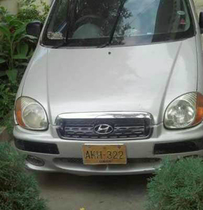Hyundai Santro - 1.0L (1000 cc) Silver