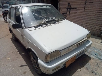 mehran good condition with CNG kit white