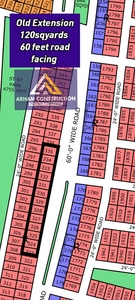 North Town Residency Phase 1 Old Block 120 Sq Yards 60feet Road Facing
