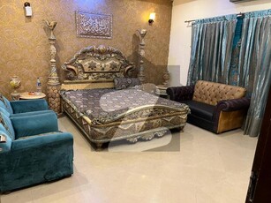 10 Marla Furnished House available for rent in Gulbahar Block Bahria town lahore Bahria Town Gulbahar Block