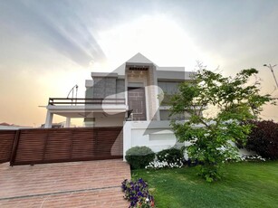 24 Marla Corner Owner Build Brand New Luxury Ultra-Modern Design Full Basement Furnished Bungalow For Sale At Prime Location Of DHA Lahore Near Defence Raya Fairways Commercial DHA Phase 7 Block Q