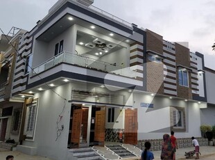 40 Feet Facing Road Corner Brand New West Open House 120 Square Yards Corner Double Storey House In Reasonable Rates Saadi Town