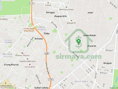 1 Kanal Plot For Sale In Block U Dha Phase 8 Lahore