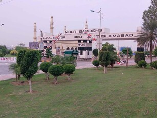 10 marla plot for sale in B-17 Islamabad block E