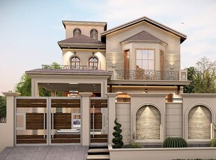 Own Luxurious Spanish Design Brand New Villa A++ construction ASC Colony Block E Urgent For Sale