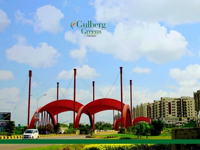 4 Kanal Commercial plot for sale in Gulberg Green Islamabad.
