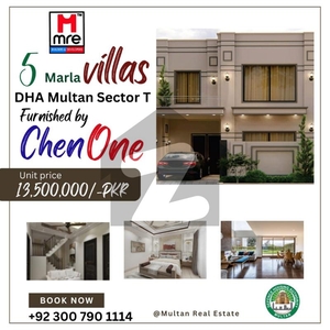 5 Marla Furnished houses for sale in DHA Multan sector T DHA Phase 1 Sector T