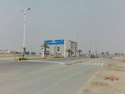 A 2 Sided Open 1 Kanal Facing Green Belt Plot On 150 Feet Road Available For Sale In Dha Phase 8.