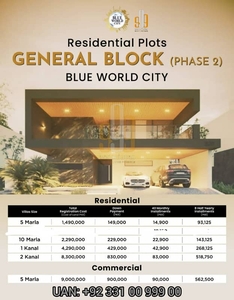 Blue World City General Block