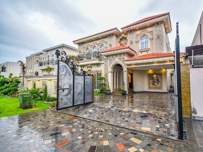 One Kanal Most Luxurious Spanish Design Villa For Sale in Premium Price