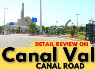3 marla plots for sale in Canal Valley Lahore