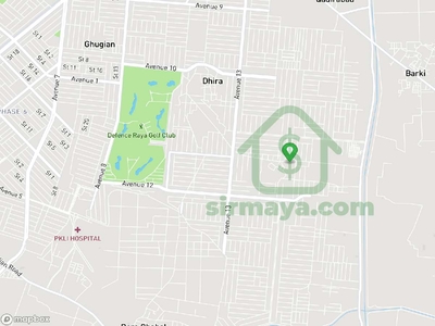 1 Kanal Corner Plot For Sale In Block Y Dha Phase 7 Lahore