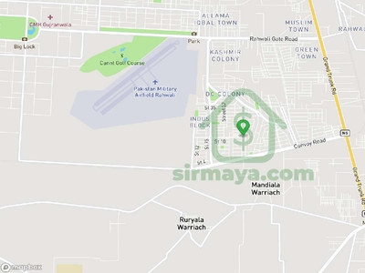 1 Kanal Plot For Sale In Dc Colony Extension 3 Gujranwala