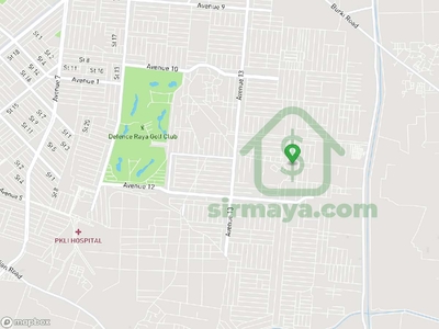 1 Kanal Plot For Sale In Plot # 428-t Dha Phase 7 Lahore
