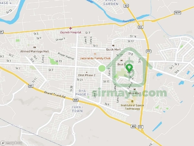 1 Kanal Plot For Sale In Sector G Dha Phase 2 Islamabad
