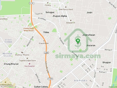 10 Marla Facing Park+corner Plot For Sale In Plot # 461-a Dha Phase 8 Lahore