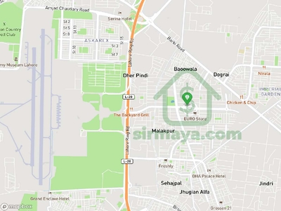 4.1 Kanal Corner Plot For Sale In Block D Park View Dha Phase 8 Lahore