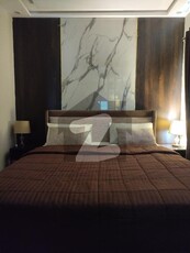 1 Bed Brand New Studio Full Luxurious furnished flat with Original Pictures Attached Available for rent in the heart of Bahria Town lahore Bahria Town Sector D