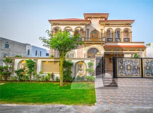 1OO% Real Add Facing Park 1 Kanal Royal Class Spanish Luxury Bungalow For Sale Phase 6 DHA Phase 6 Block L