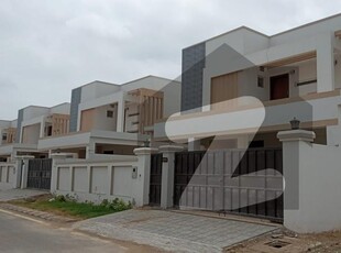 Corner West Open Brand New Latest RCC Structure House Available For Sale Falcon Complex New Malir
