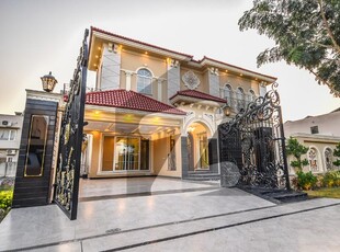 Kanal Near Huge Park & DHA Raya Club Superbly Design Royal Class Spanish Villa For Sale In DHA DHA Phase 7 Block W