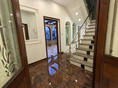 10 Marla Brand New Vip Luxury Stylish Spanish Style Double Storey Standard House Available For Sale In PIA Housing Society Johar Town Phase 1 Lahore Pics Also Original By Fast Property Services Real Estate And Builders Lahore