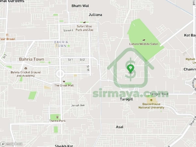 10 Marla Plot For Sale In Gof View Residencia Bahria Town Lahore
