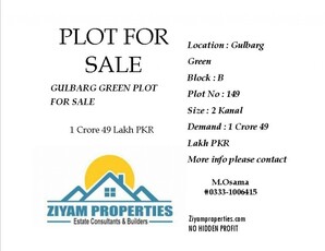 Plot in ISLAMABAD Gulberg Available for Sale