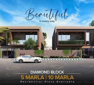 5 Marla Plot In Park View City Diamond Block