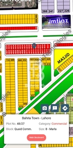 8 marla commercial plot for sale in bharia town lahore