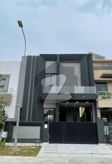 Brand New 5 Marla Modern Design House for Sale Near Park DHA 9 Town Block C