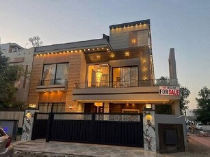Corner 12.5 Marla Brand New Lavish House For Sale In Sector C LDA Approved Near To Talwar Chowk Demand 645 Caror