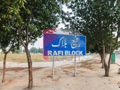 10 Marla Plot (Plot no 27) for Sale in Rafi Block, Sector F, Bahria Town, Lahore