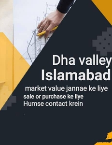 oleander 8 Marla plot for sale in dha valley Islamabad open