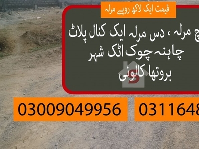 Plot/Land Property For Sale in Attock