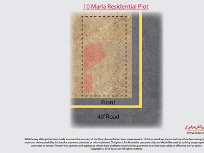10 marla plot for sale in Block G, State Life Housing Society, Lahore