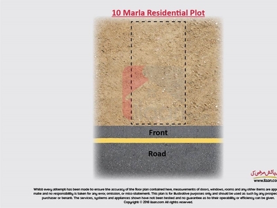 10 marla plot for sale in Block J, State Life Housing Society, Lahore