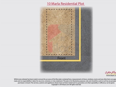 10 marla plot for sale in Tauheed Block, Bahria Town, Lahore