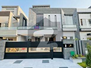 10 Marla beautiful designer brand new lavish house for sale in iras block hot location 60 fet road demand @4.85 Bahria Town Iris Block