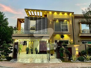 12.5 Marla Brand New Lavish Corner Modern Elevation House For Sale In Chambelli Block LDA Approved Demand 5.75 Crore Bahria Town Chambelli Block
